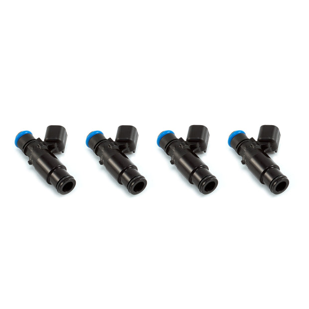 Injector Dynamics 1340cc Injectors - 48mm Length - 14mm Black Bottom - 14mm Lower O-Ring (Set of 4) - Boost Factory