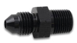 Vibrant BSPT Adapter Fitting -8 AN to 1/4in -19