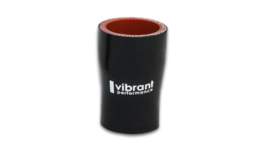 Vibrant 4 Ply Aramid Reducer Coupling 4.5in Inlet x 5in Outlet x 3in Length - Black - 2929