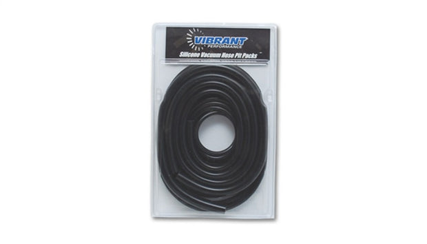 Vibrant Silicon vac Hose Pit Kit Blk 5ft- 1/8in 10ft- 5/32in 4ft- 3/16in 4ft- 1/4in 2ft-3/8in - Boost Factory