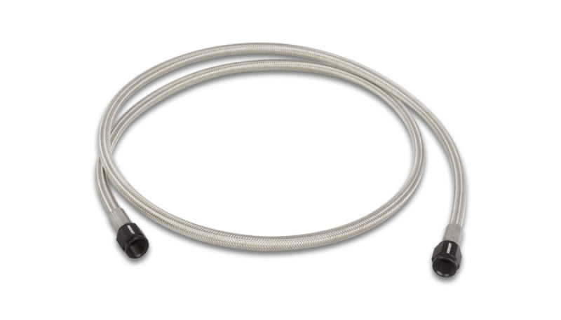 Vibrant Univ Oil Feed Kit 4ft Teflon lined S.S. hose with two -3AN female fittings preassembled - Boost Factory