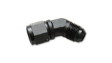 Vibrant -8AN Female to -8AN Male 45 Degree Swivel Adapter Fitting