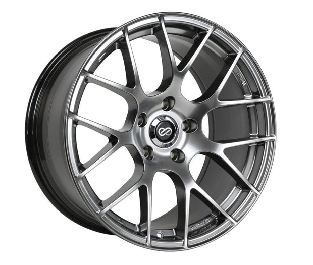 Enkei Raijin 18x9.5 35mm Offset 5x114.3 Bolt Pattern Hyper Silver Wheel - Boost Factory
