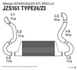 GReddy Toyota Aristo JZS161 Intercooler Kit Spec LS 12010464 - Boost Factory