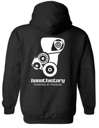 Boost Factory Pull Over Hoodie RB26-2JZ ''Powered By Passion'' - Boost Factory