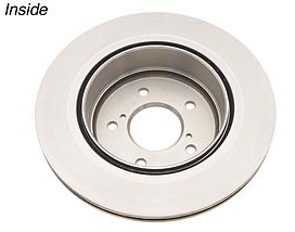 R32 GTST FRONT BRAKE ROTOR BREMBO BLANK - Boost Factory