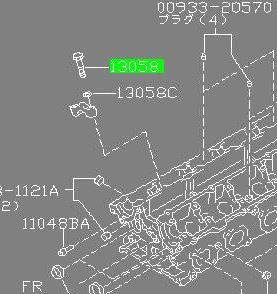OEM Nissan RB Cam Cap Bolt 13058-56E00 - Boost Factory